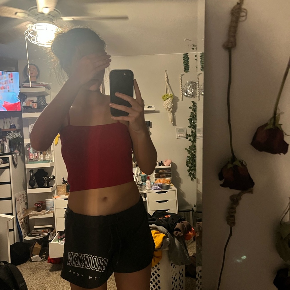 Target Women's Red Tank Top